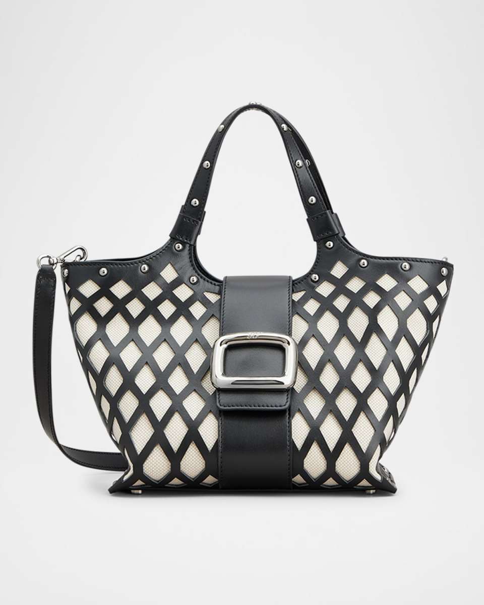Grand Choc Mini Illusion Cutout Crossbody Bag
